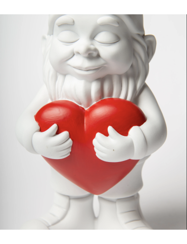Gnome Lover Blanc Géant 50 cm – Nani’s