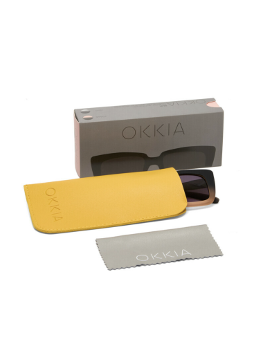 Lunettes de soleil Elba Black Shaded Rose – OKKIA
