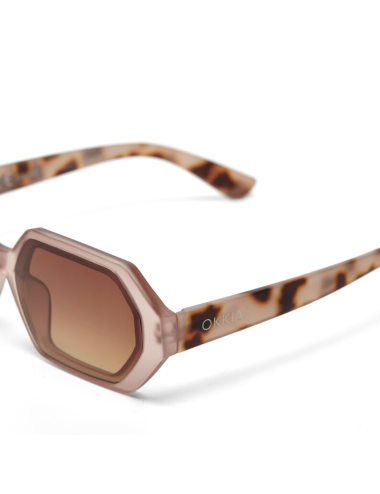 Lunettes de soleil Andrea Pink Havana – OKKIA