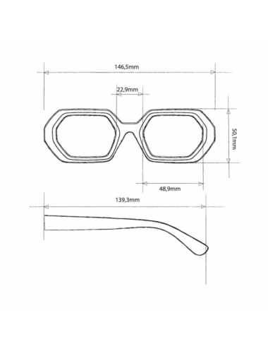 Lunettes de soleil Andrea Pink Havana – OKKIA