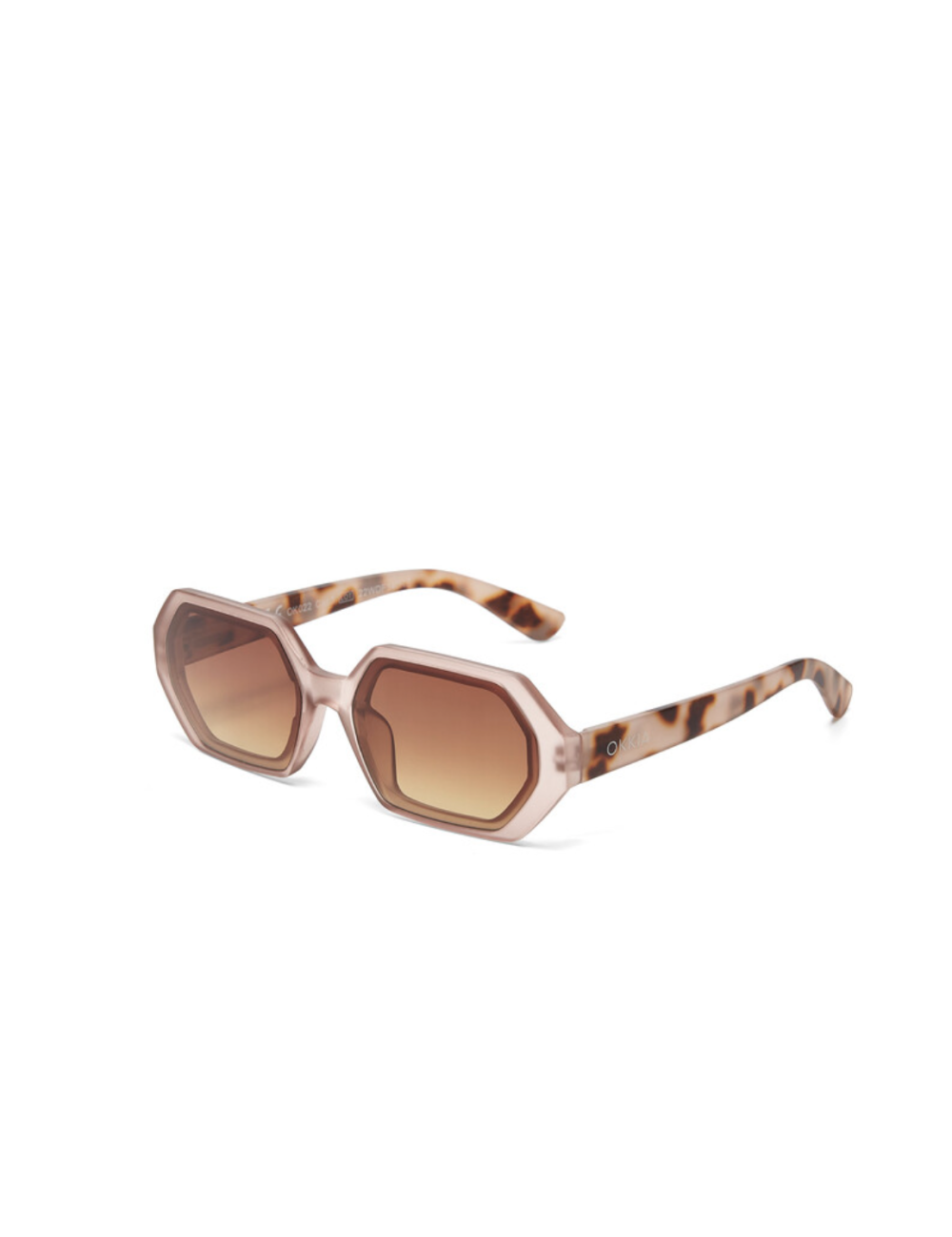 Lunettes de soleil Andrea Pink Havana – OKKIA