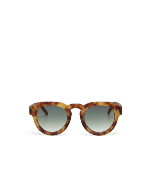 Lunettes de soleil Zeno Sahara Havana Verres Verts – OKKIA