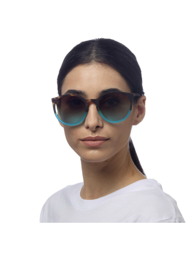 Lunettes de soleil Berlino Havana Bleu – OKKIA