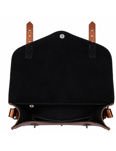 Sac Bandoulière en Cuir Métallisé Ginger – L’Indispensable PAUL MARIUS