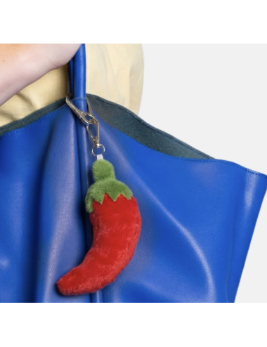 Eat My Socks – Chilli Bag Charm – Porte-clés Piment en Peluche