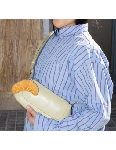 Eat My Socks – Croissant Bag Charm – Porte-clés Croissant en Peluche