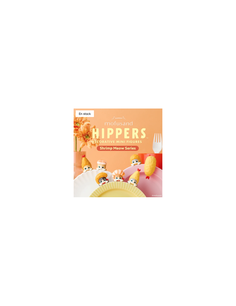 Sonny Angel Hippers Mofusand Vol. 2 – Shrimp Meow Series – Figurine Surprise
