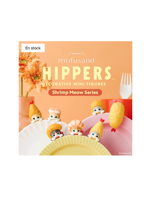 Sonny Angel Hippers Mofusand Vol. 2 – Shrimp Meow Series – Figurine Surprise