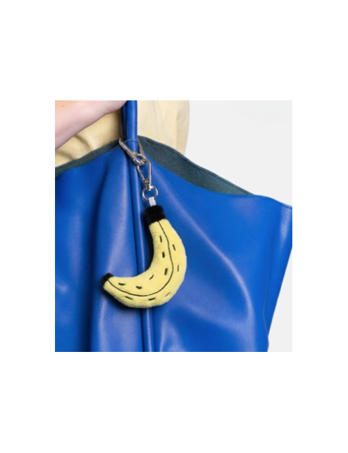 Eat My Socks – Banana Bag Charm – Porte-clés Banane en Peluche