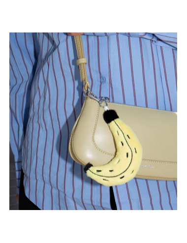 Eat My Socks – Banana Bag Charm – Porte-clés Banane en Peluche
