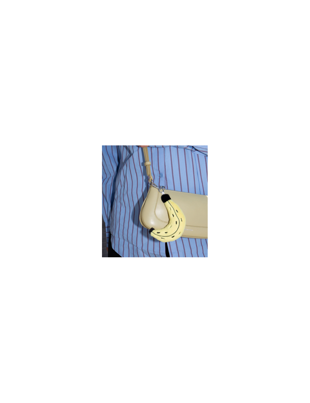 Eat My Socks – Banana Bag Charm – Porte-clés Banane en Peluche