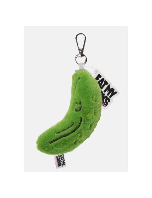 Eat My Socks – Pickle Bag Charm – Porte-clés Cornichon en Peluche