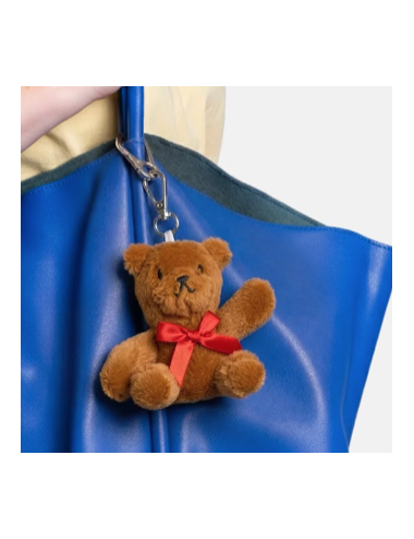 Eat My Socks – Teddy Bear Bag Charm – Porte-clés Ourson en Peluche