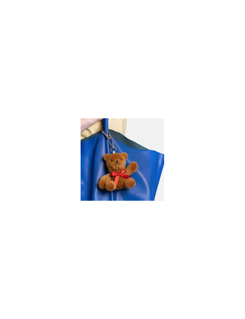 Eat My Socks – Teddy Bear Bag Charm – Porte-clés Ourson en Peluche