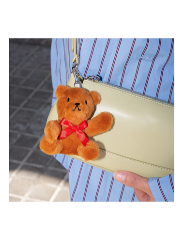 Eat My Socks – Teddy Bear Bag Charm – Porte-clés Ourson en Peluche