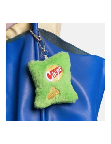 Eat My Socks – Chips Bag Charm – Porte-clés Chips en Peluche