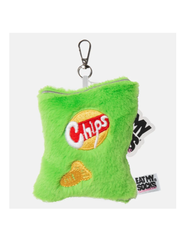 Eat My Socks – Chips Bag Charm – Porte-clés Chips en Peluche