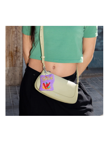 Eat My Socks – Twisted Bag Charm – Porte-clés Peluche Torsadé