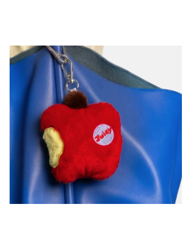 Eat My Socks – Apple Bag Charm – Porte-clés Pomme en Peluche