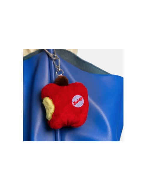 Eat My Socks – Apple Bag Charm – Porte-clés Pomme en Peluche