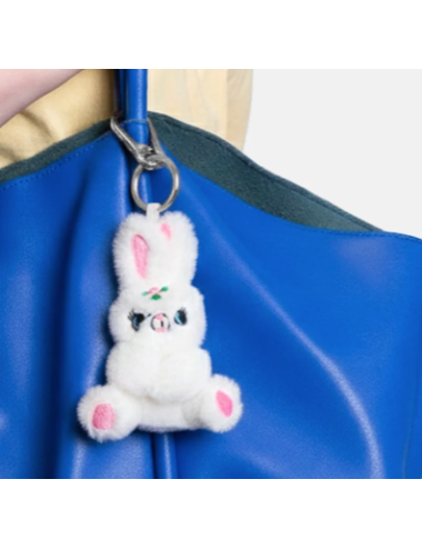 Eat My Socks – Bunny Bag Charm – Porte-clés Lapin en Peluche