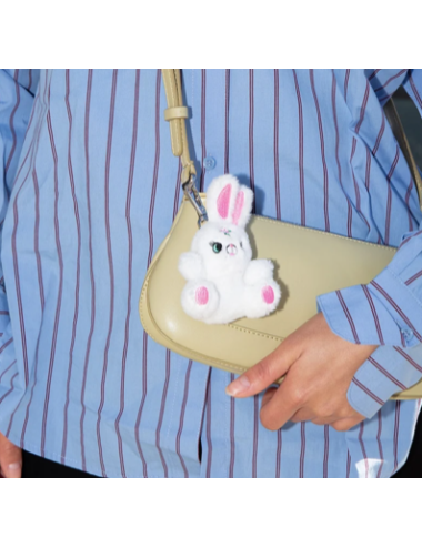 Eat My Socks – Bunny Bag Charm – Porte-clés Lapin en Peluche
