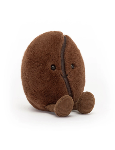 Jellycat – Amuseables Coffee Bean – Peluche Grain de Café