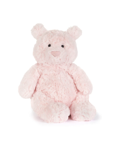Jellycat – Leola Bear Large – Grande Ours en Peluche Rose 36 cm