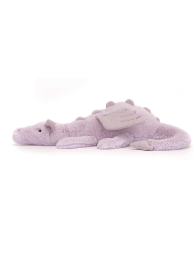 Jellycat – Lavender Dragon Little – Petit Dragon Lavande 30 cm