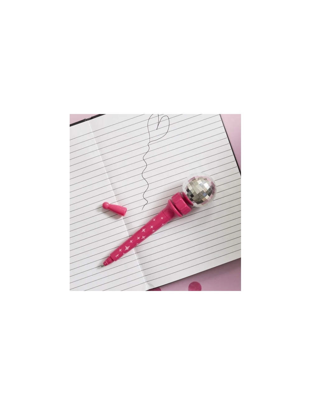 Stylo Boule Disco – Stylo Original avec Boule à Facettes