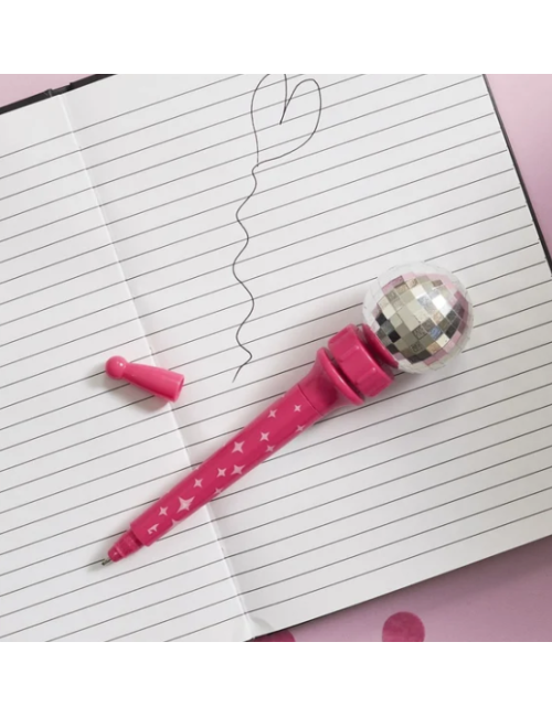 Stylo Boule Disco – Stylo Original avec Boule à Facettes