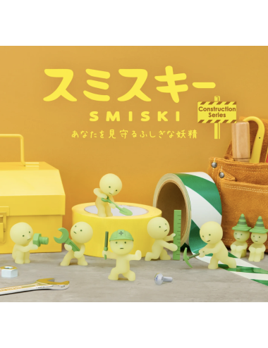Smiski Under Construction – Figurine Surprise 1 Pièce – Modèle Aléatoire
