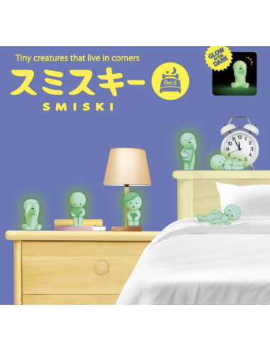 Smiski Bed – Figurine Surprise 1 Pièce – Modèle Aléatoire