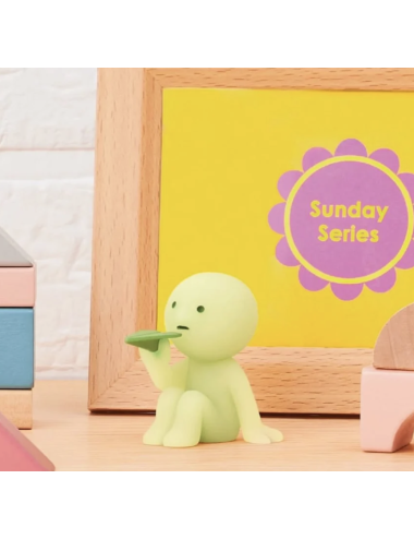 Smiski Sunday – Figurine Surprise 1 Pièce – Modèle Aléatoire