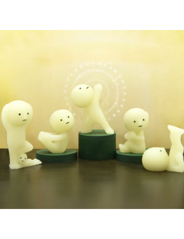 Smiski Yoga – Figurine Surprise 1 Pièce – Modèle Aléatoire