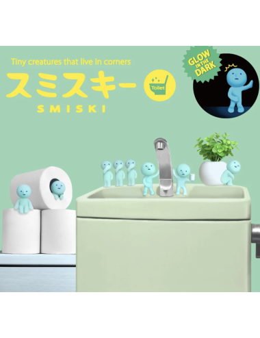 Smiski Toilet – Figurine Surprise 1 Pièce – Modèle Aléatoire