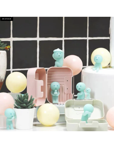 Smiski Bath – Figurine Surprise 1 Pièce – Modèle Aléatoire