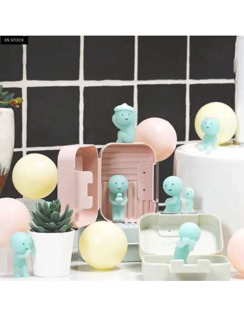 Smiski Bath – Figurine Surprise 1 Pièce – Modèle Aléatoire