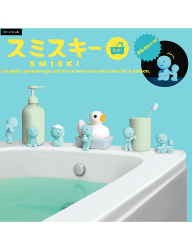 Smiski Bath – Figurine Surprise 1 Pièce – Modèle Aléatoire
