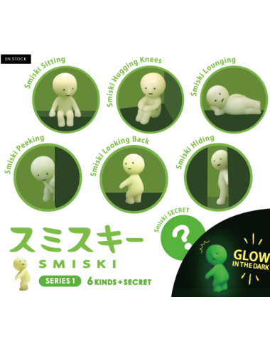 Smiski Série 1 – Figurine Surprise 1 Pièce – Modèle Aléatoire