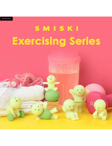 Smiski Exercising – Figurine Surprise 1 Pièce – Modèle Aléatoire