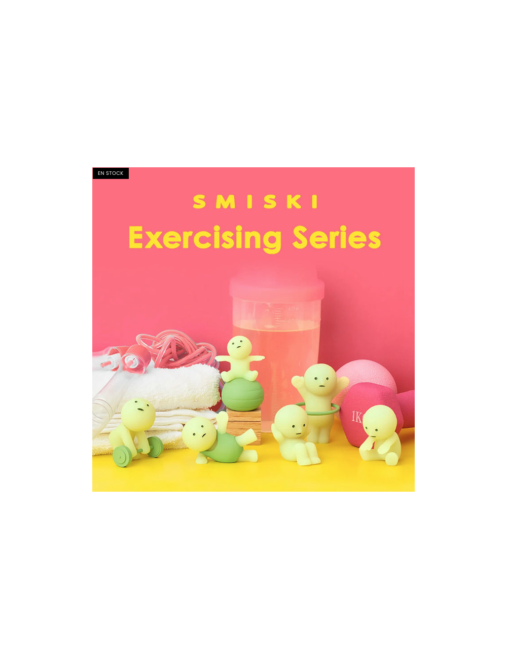 Smiski Exercising – Figurine Surprise 1 Pièce – Modèle Aléatoire