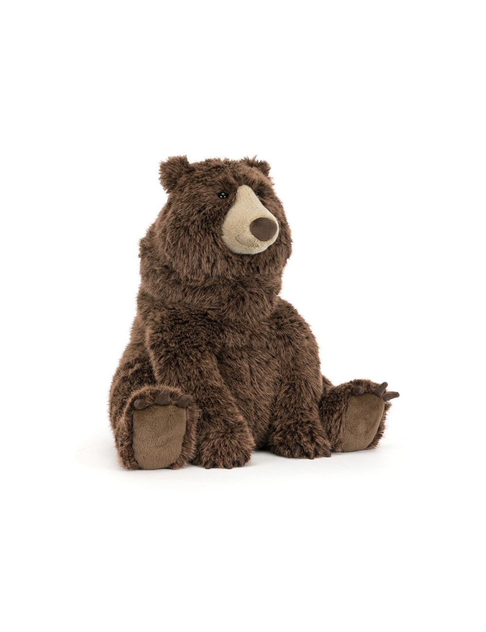 Jellycat Bizzlestomp Bear – Grand Ours en Peluche 40 cm