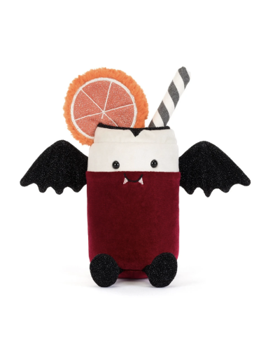 Jellycat Amuseables Vampop Drink – Peluche Boisson Vampire Halloween