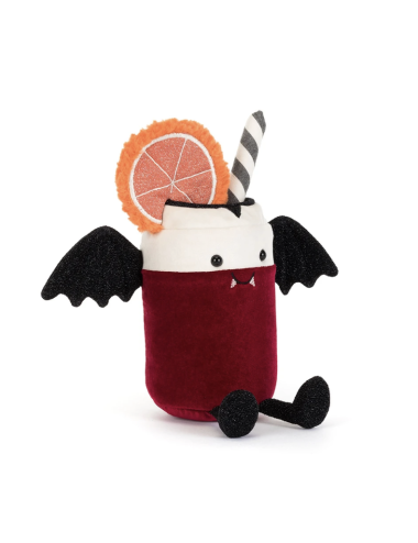 Jellycat Amuseables Vampop Drink – Peluche Boisson Vampire Halloween