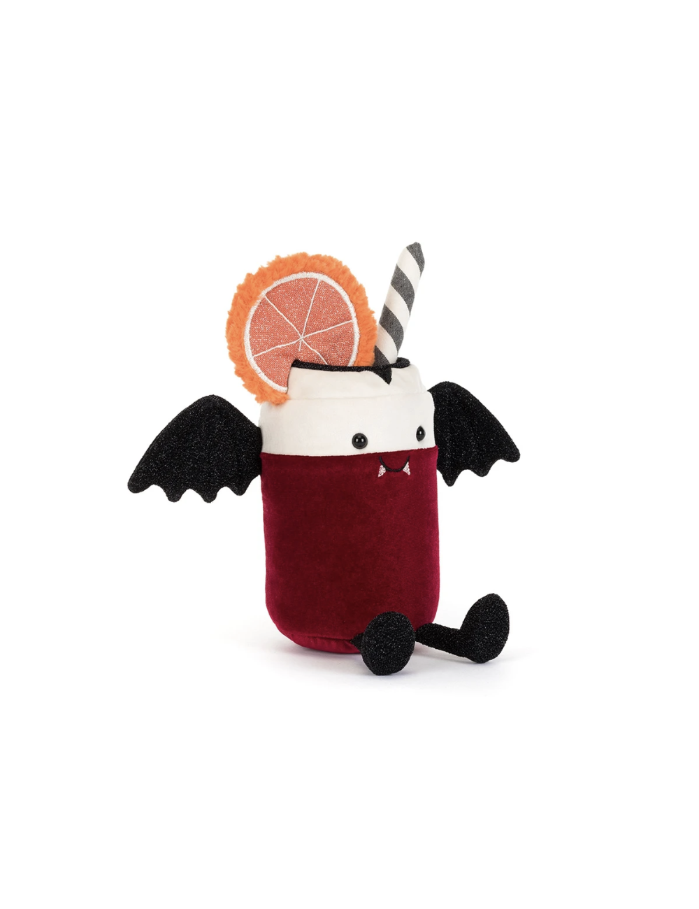 Jellycat Amuseables Vampop Drink – Peluche Boisson Vampire Halloween