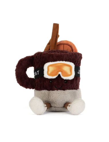 Jellycat Amuseables Mullover Spiced Drink – Peluche Boisson Épicée Vin Chaud