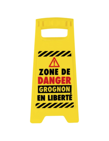 Panneau humoristique de chantier – Décoration fun travaux