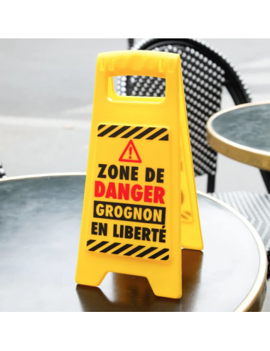 Panneau humoristique de chantier – Décoration fun travaux