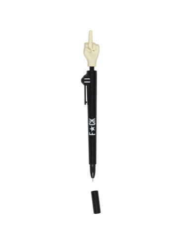 Stylo doigt d’honneur pop-up – Stylo humoristique